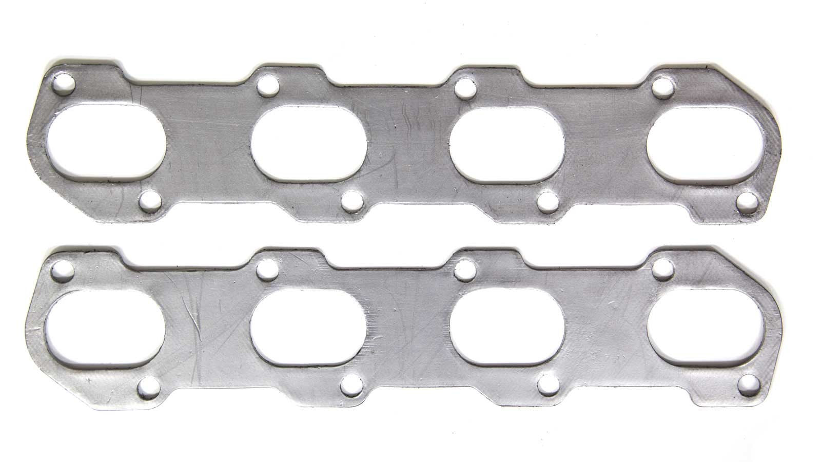 Remflex Exhaust Gaskets Exhaust Header / Manifold Gasket - 2.300 x 1.500 in Oval Port - Graphite - Ford Modular - Pair