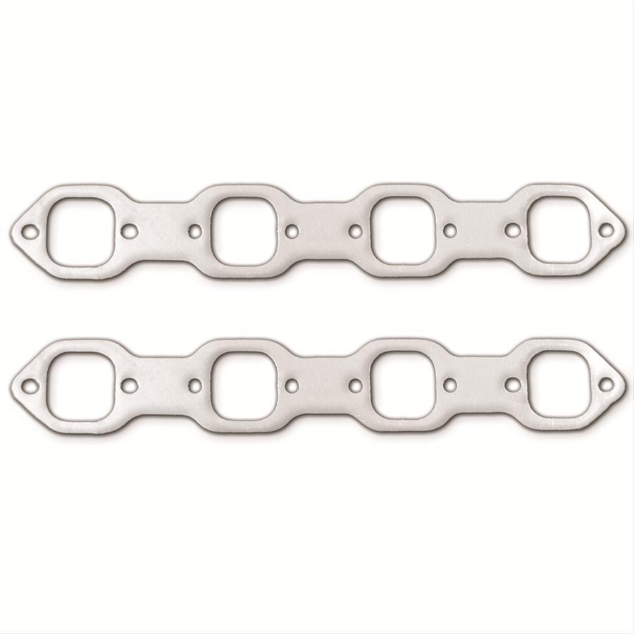 Remflex Exhaust Gaskets Exhaust Header / Manifold Gasket - 2.000 x 2.063 in Rectangle Port - Graphite - Boss 429 - Big