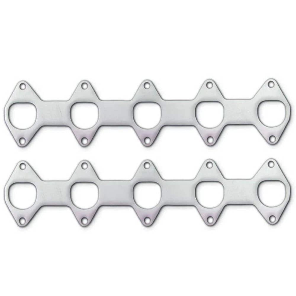 Remflex Exhaust Gaskets Exhaust Header / Manifold Gasket - 1.838 x 1.724 in D-Port - Graphite - Ford Triton - Pair