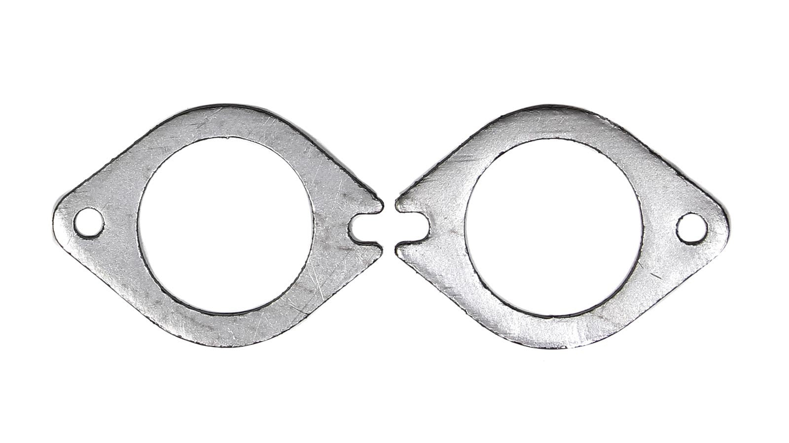 Remflex Exhaust Gaskets Collector Gasket - 0.125 in Thick - 2.5 in Diameter - 2-Bolt - Graphite - Pair