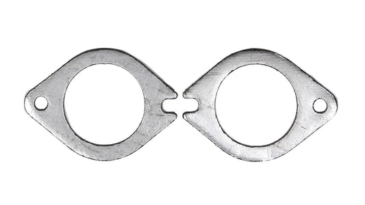 Remflex Exhaust Gaskets Collector Gasket - 0.125 in Thick - 2.5 in Diameter - 2-Bolt - Graphite - Pair