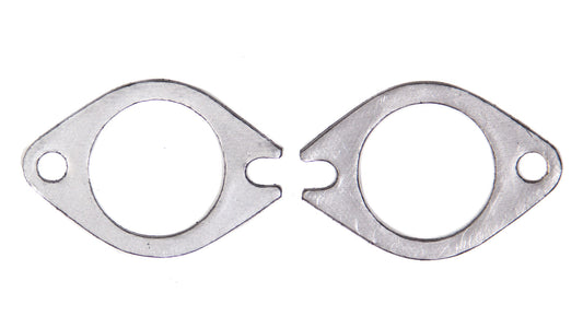 Remflex Exhaust Gaskets Collector Gasket - 0.125 in Thick - 2.25 in Diameter - 2-Bolt - Graphite - Pair