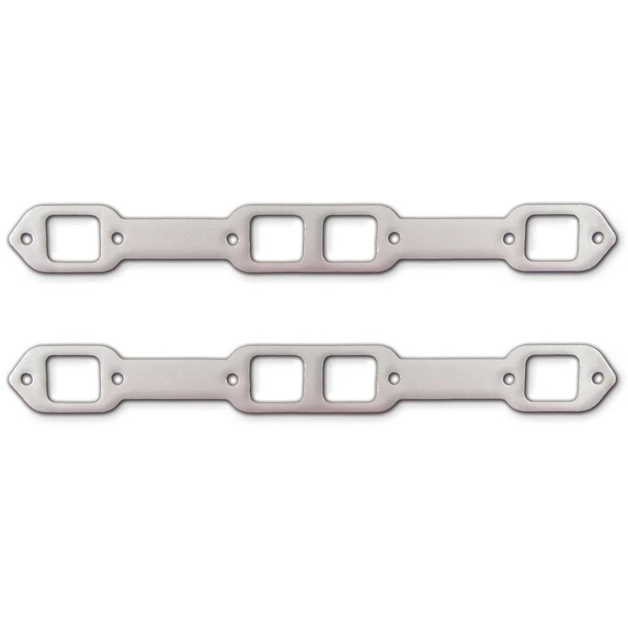 Remflex Exhaust Gaskets Exhaust Header / Manifold Gasket - 1.875 x 1.625 in Square Port - Graphite - Mopar 440 Indy