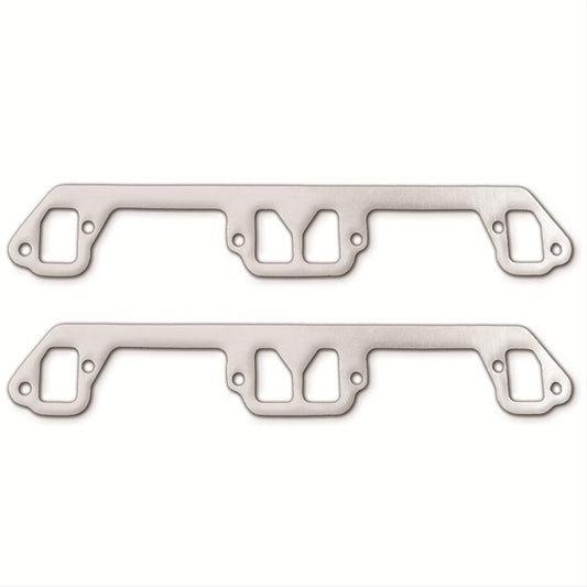 Remflex Exhaust Gaskets Exhaust Header / Manifold Gasket - 1.250 x 1.750 in End Ports - Graphite - Small Block Mopar -