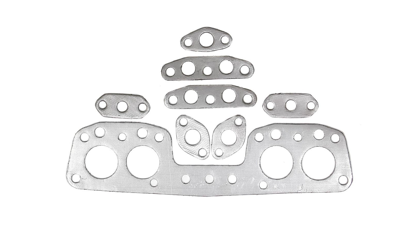 Remflex Exhaust Gaskets Exhaust Header / Manifold Gasket - 1.437 in Round Port - Graphite - Toyota 4-Cylinder - Kit
