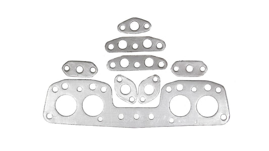 Remflex Exhaust Gaskets Exhaust Header / Manifold Gasket - 1.437 in Round Port - Graphite - Toyota 4-Cylinder - Kit