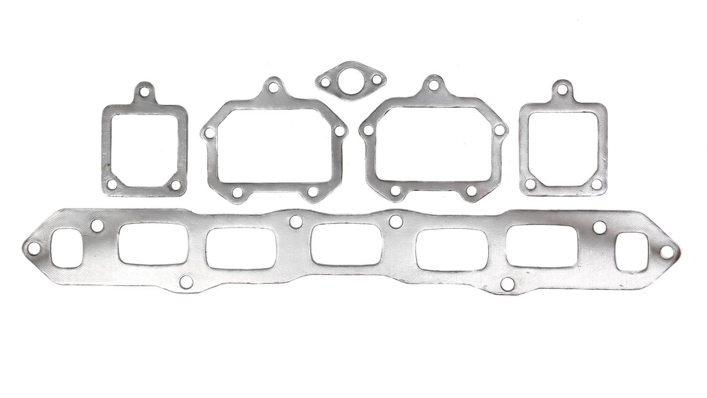 Remflex Exhaust Gaskets Exhaust Header / Manifold Gasket - Stock Port - Graphite - Heat Riser / EGR Gasket Included -