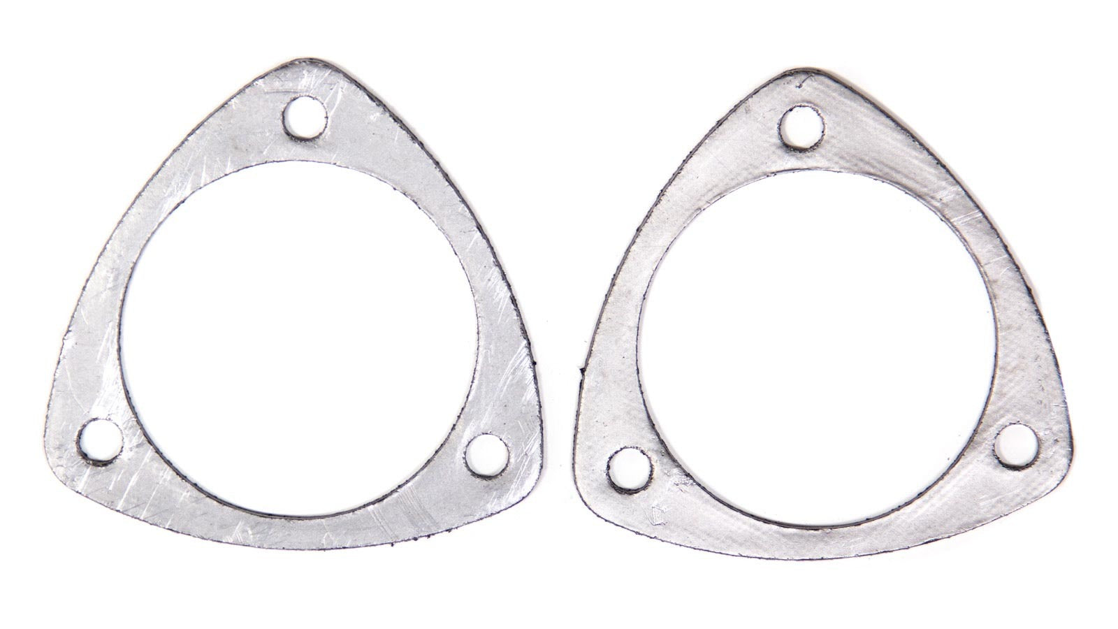 Remflex Exhaust Gaskets Collector Gasket - 0.125 in Thick - 3.5 in Diameter - 3-Bolt - Graphite - Pair