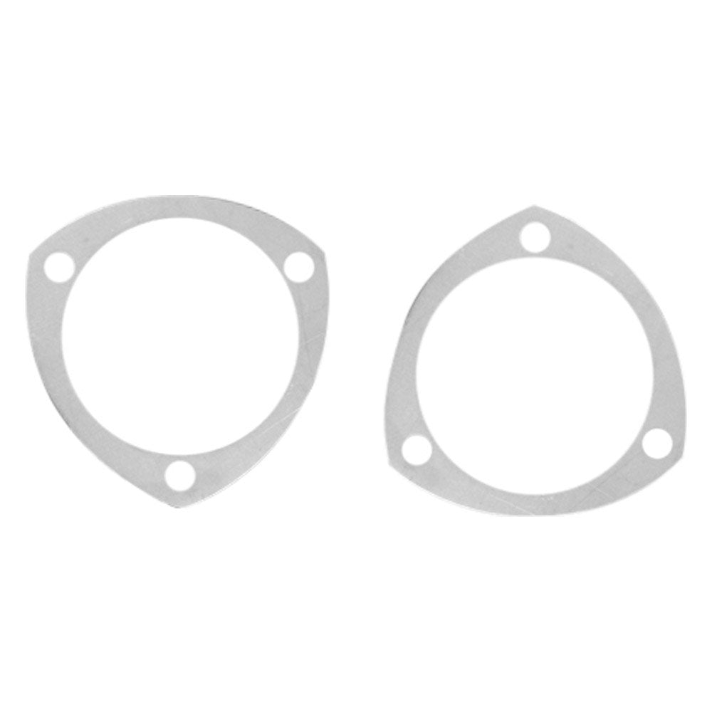 Remflex Exhaust Gaskets Collector Gasket - 0.125 in Thick - 4 in Diameter - 3-Bolt - Graphite - Pair
