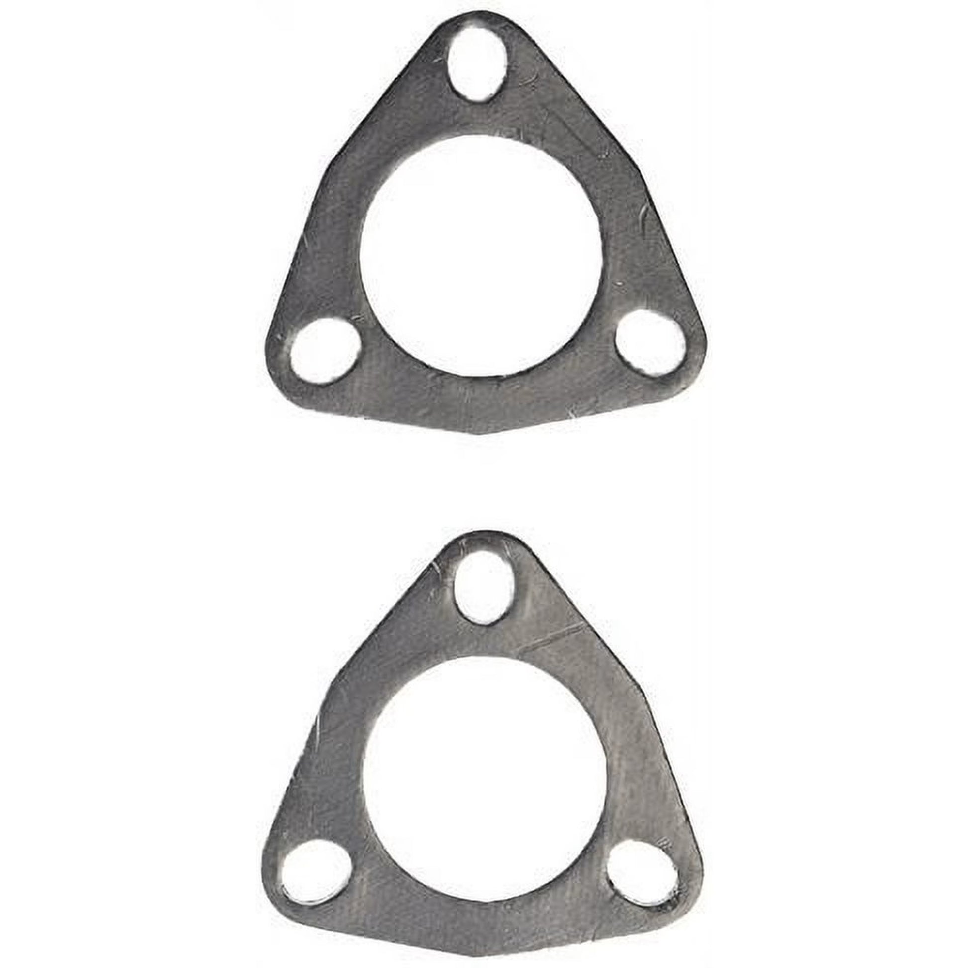 Remflex Exhaust Gaskets Collector Gasket - 0.125 in Thick - 2 in Diameter - 3-Bolt - Graphite - Pair
