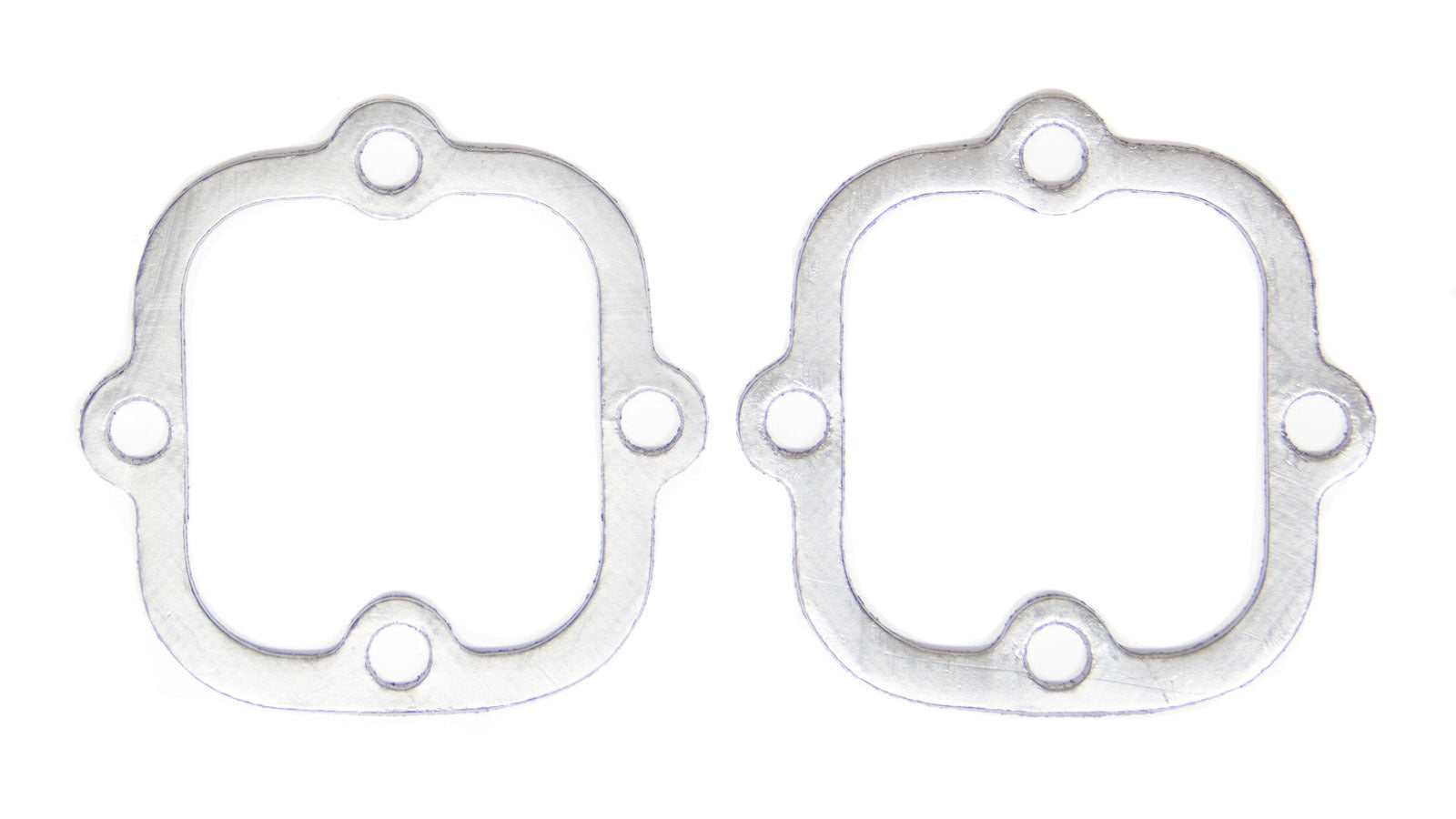 Remflex Exhaust Gaskets Collector Gasket - 0.125 in Thick - 3.125 x 2.875 in Rectangle - 4-Bolt - Graphite - Street