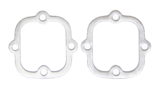 Remflex Exhaust Gaskets Collector Gasket - 0.125 in Thick - 3.125 x 2.875 in Rectangle - 4-Bolt - Graphite - Street
