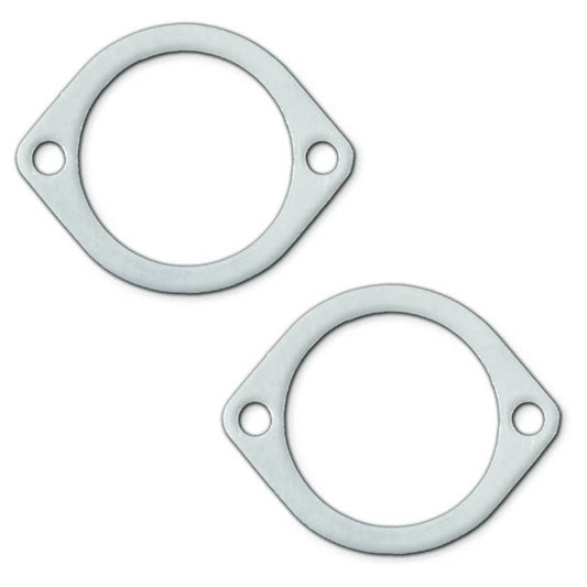Remflex Exhaust Gaskets Collector Gasket - 0.125 in Thick - 3.5 in Diameter - 2-Bolt - Graphite - Pair