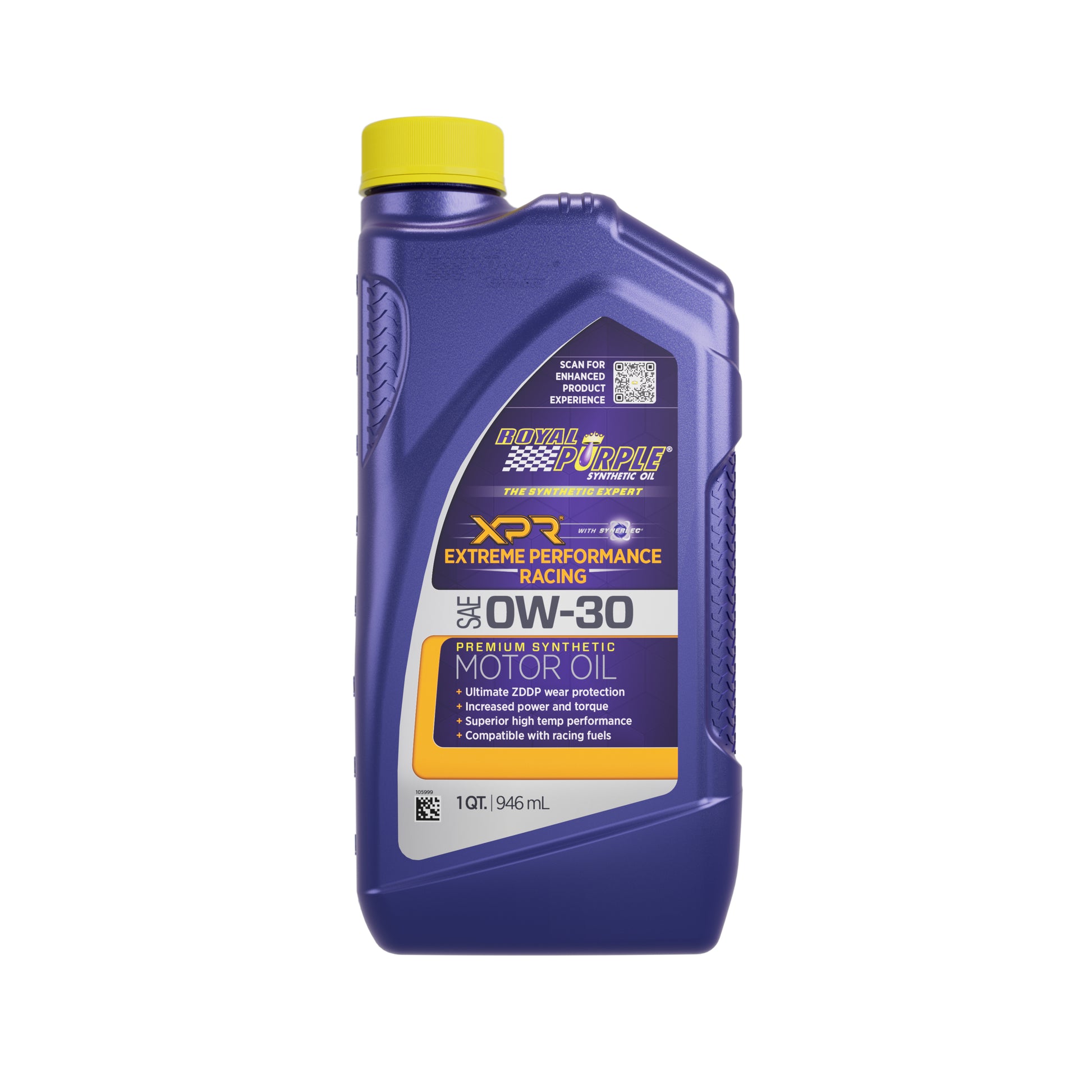 Royal Purple Motor Oil - XPR - 0W30 - Synthetic - 1 qt - Each