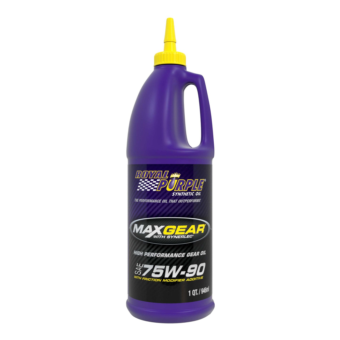 Royal Purple Gear Oil - Max Gear - 75W90 - Limited Slip Additive - Synthetic - 1 qt Bottle - Each