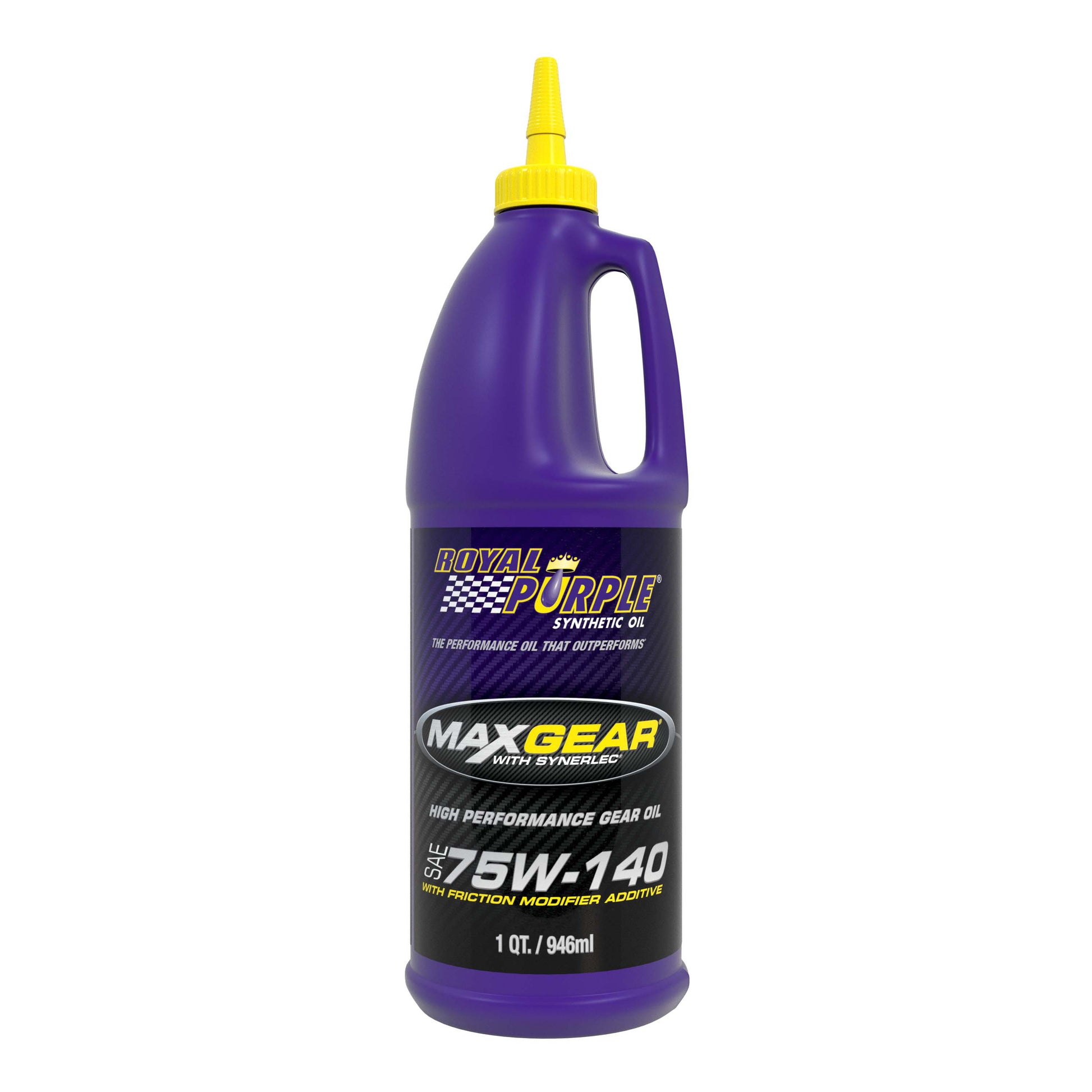 Royal Purple Gear Oil - Max Gear - 75W140 - Limited Slip Additive - Synthetic - 1 qt Bottle - Each