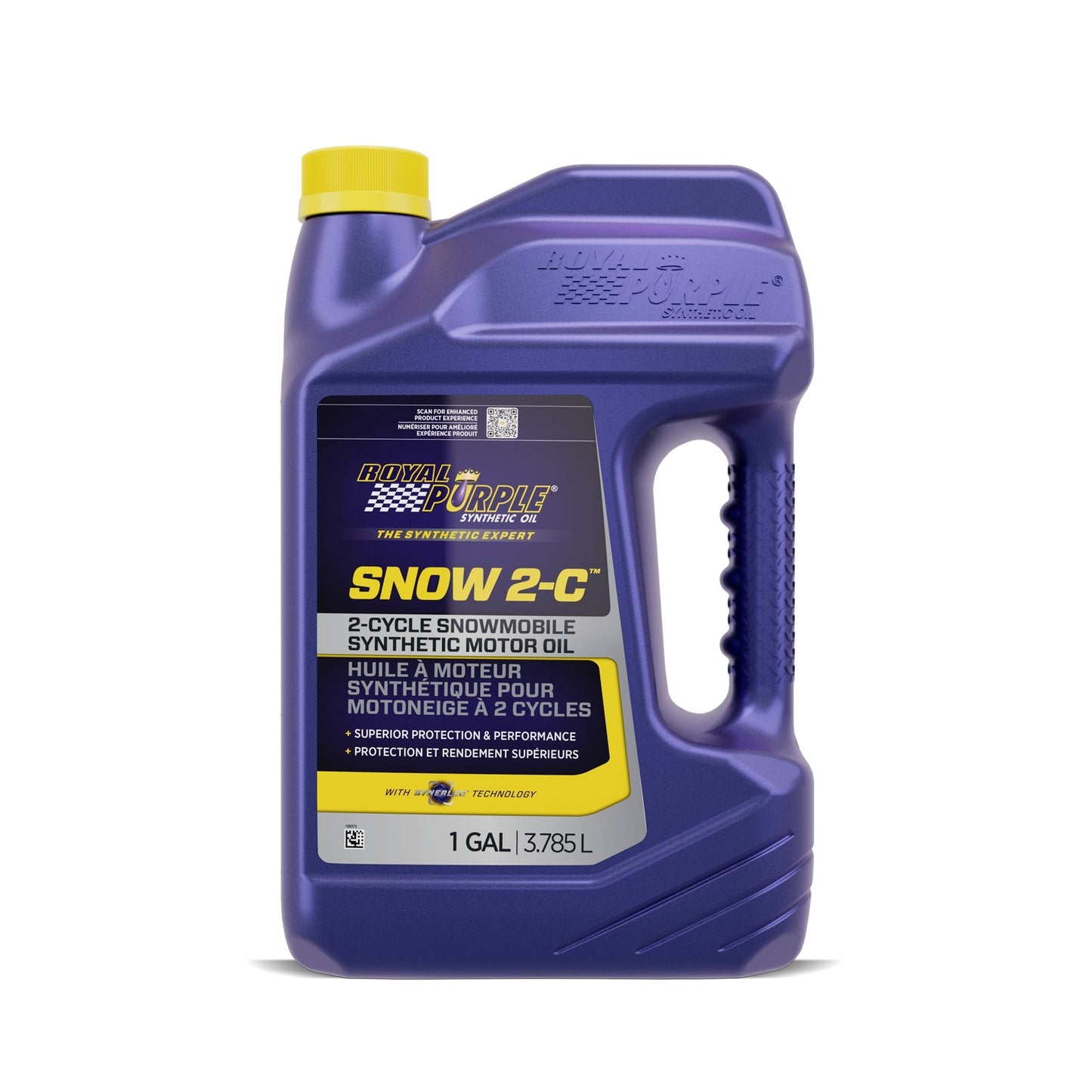 Royal Purple 2 Stroke Oil - Snow 2-C - Low Ash - Synthetic - 1 gal Jug - Each