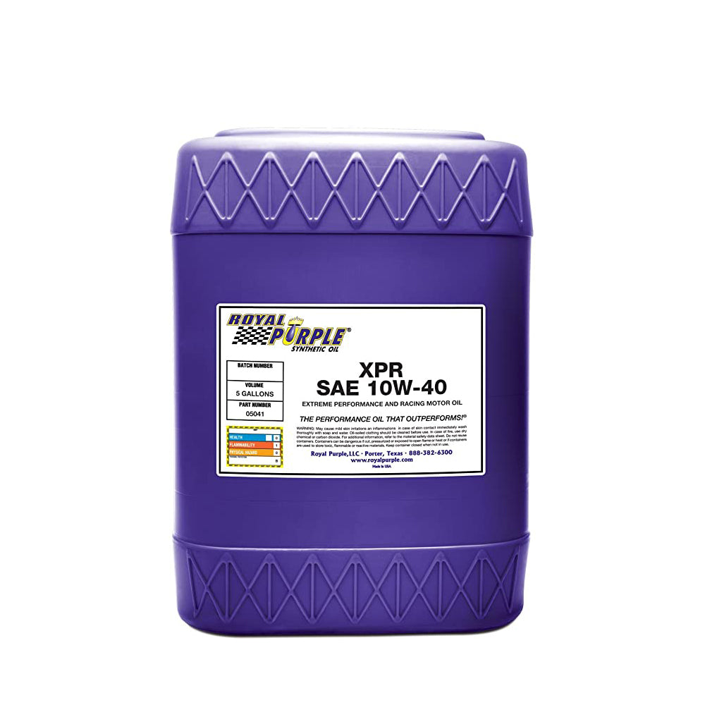 Royal Purple Motor Oil - XPR - 10W40 - Synthetic - 5 gal Jug - Each