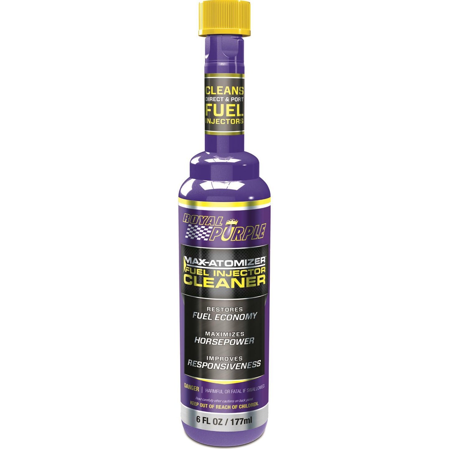 Royal Purple Fuel Additive - Max Atomizer - Fuel Injector Cleaner - Stabilizer - 6 oz Bottle - Gas - Set of 12