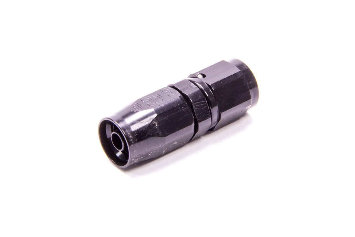 Russell Fitting - Hose End - Full Flow - Straight - 4 AN Hose to 4 AN Female - Aluminum - Black Anodized - Each