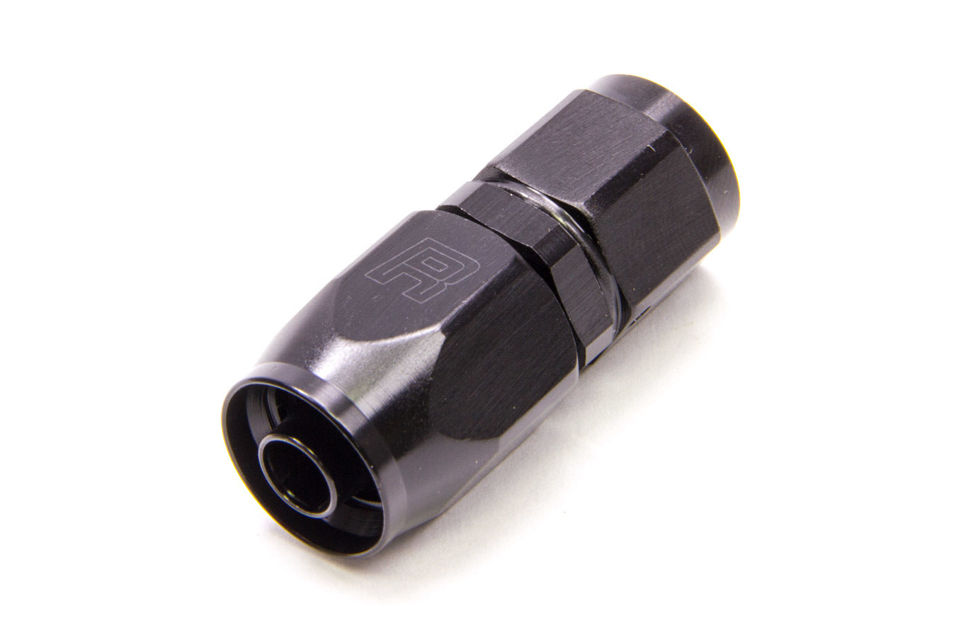 Russell Fitting - Hose End - Full Flow - Straight - 6 AN Hose to 6 AN Female - Aluminum - Black Anodized - Each