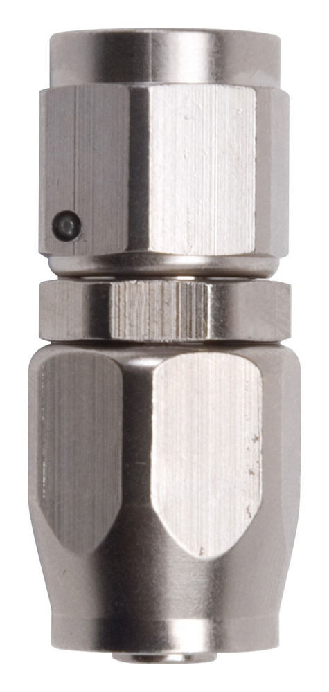 Russell Fitting - Hose End - Full Flow - Straight - 8 AN Hose to 8 AN Female - Aluminum - Nickel Anodized - Each