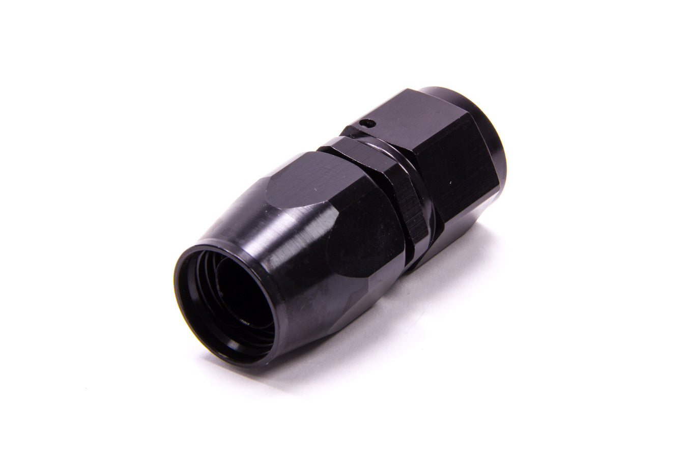 Russell Fitting - Hose End - Full Flow - Straight - 10 AN Hose to 10 AN Female - Aluminum - Black Anodized - Each