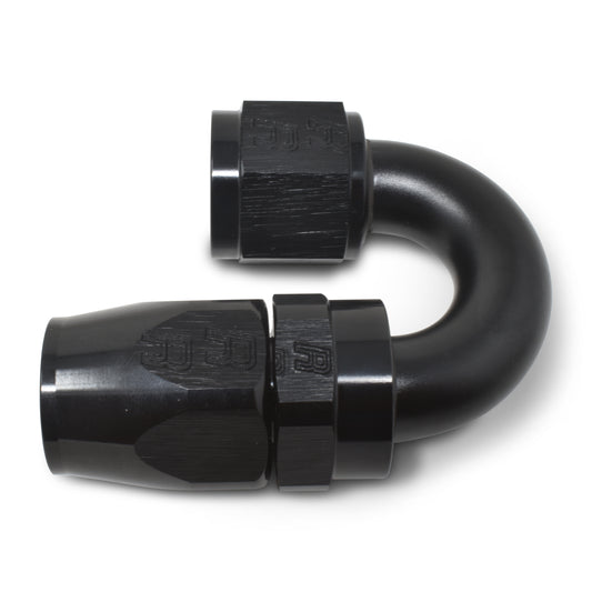 Russell Fitting - Hose End - Full Flow - 180 Degree - Tight Radius - 6 AN Hose to 6 AN Female Swivel - Aluminum -