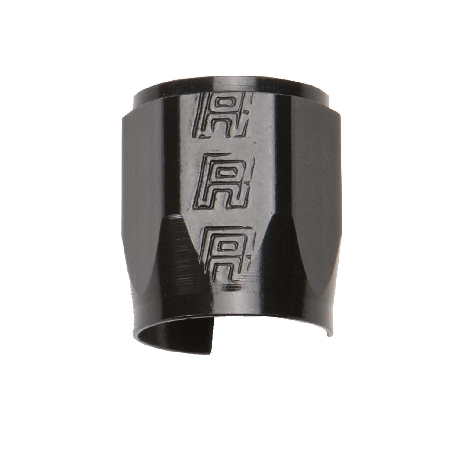 Russell Hose Clamp - Worm Gear - Tube Seal - 8 AN Hose - Hex - Aluminum - Black Anodized - Each