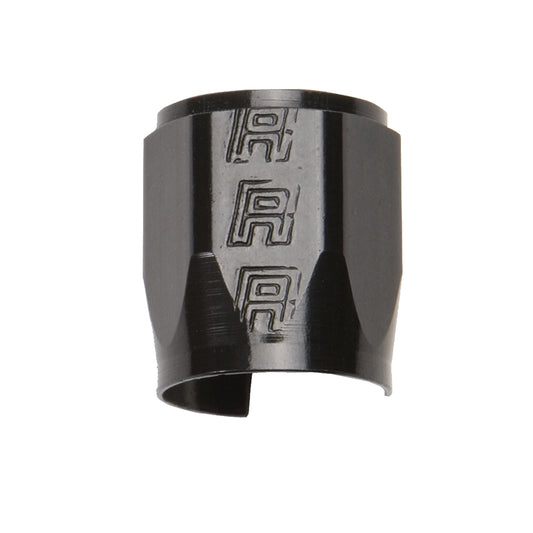 Russell Hose Clamp - Worm Gear - Tube Seal - 8 AN Hose - Hex - Aluminum - Black Anodized - Each