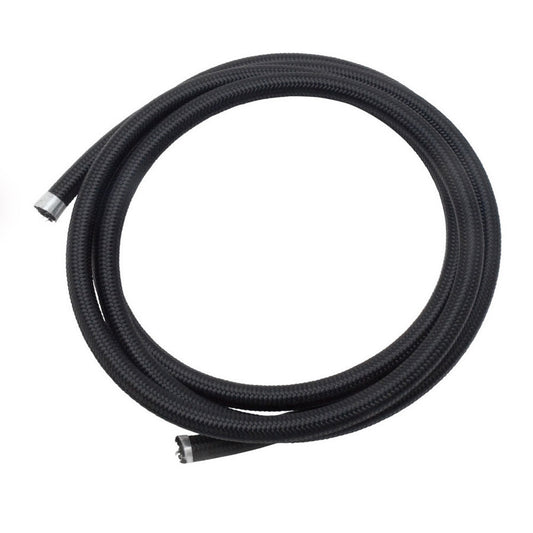 Russell Hose - ProClassic II - 8 AN - 10 ft - Braided Nylon / Rubber - Black - Each
