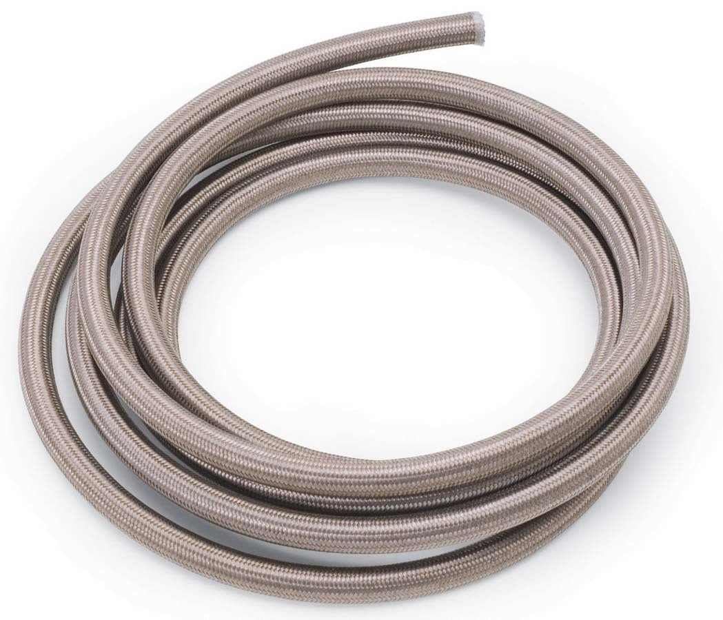 Russell Hose - PowerFlex - 6 AN - 10 ft - Braided Stainless / PTFE - Natural - Each