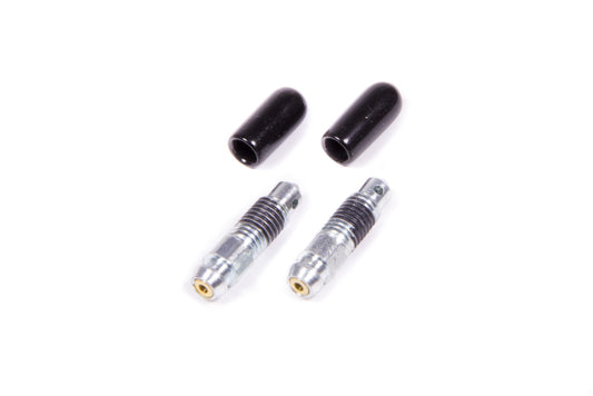 Russell Brake Bleeder - Speed Bleeder - 1/4-28 in Thread - 1 in Long - Steel - Zinc Plated - Pair