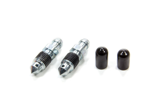Russell Brake Bleeder - Speed Bleeder - 3/8-24 in Thread - 1 in Long - Steel - Zinc Plated - Pair