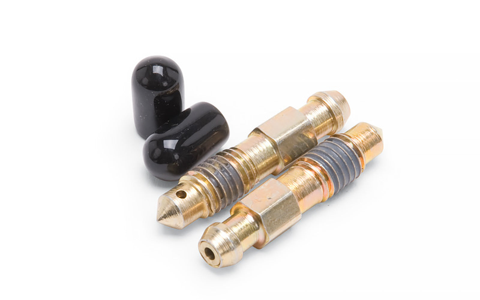 Russell Brake Bleeder - Speed Bleeder - 8 mm x 1.25 Thread - 39 mm Long - Steel - Cadmium - Pair