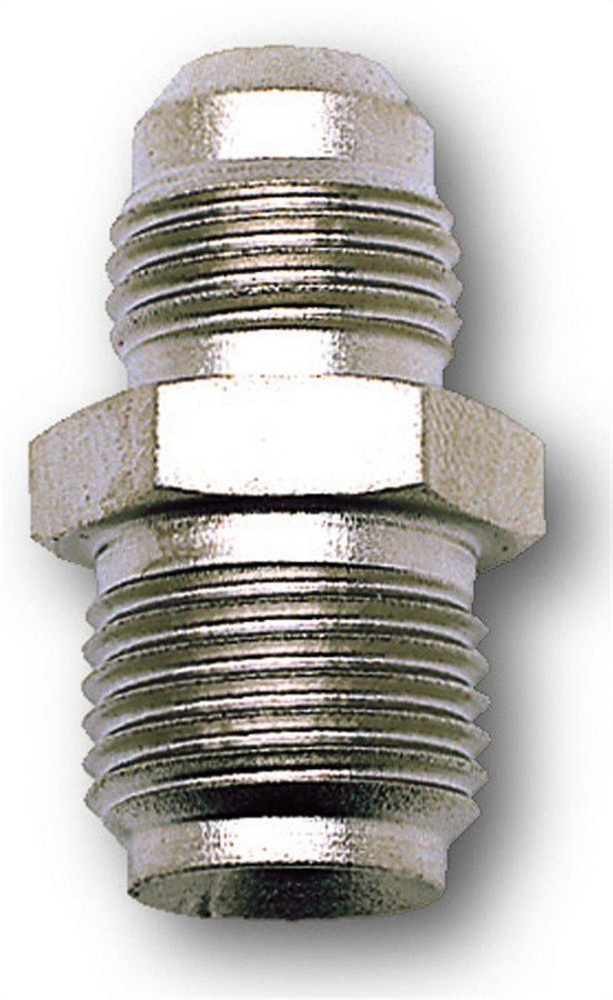 Russell Fitting - Adapter - Straight - 6 AN Male to 5/8-18 in Inverted Flare Male - Steel - Zinc Oxide - Each