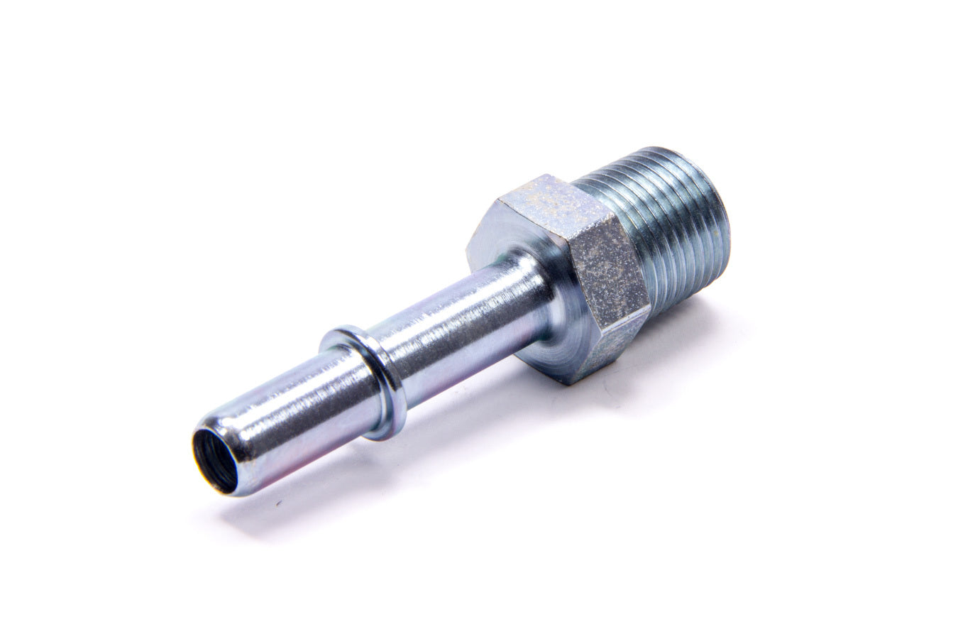Russell Fitting - Adapter - Straight - 3/8 in NPT Male to 3/8 SAE Male Quick Disconnect - Steel - Zinc Plated - Each