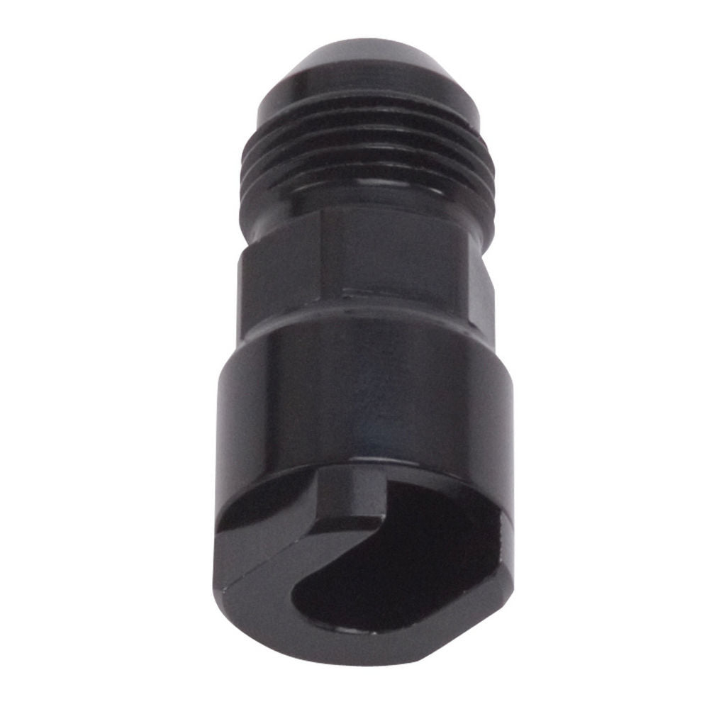 Russell Fitting - Fuel Injection Adapter - Straight - 8 AN Male to 3/8 in SAE Female Quick Disconnect - Screw-In End
