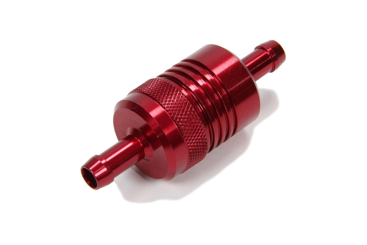 Russell Fuel Filter - Street - In-Line - 40 Micron - Sintered Bronze Element - 5/16 in Hose Barb Inlet - 5/16 in Hose