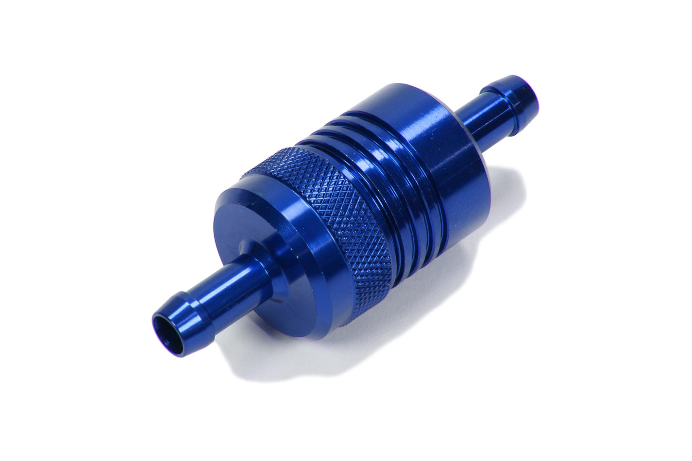 Russell Fuel Filter - Street - In-Line - 40 Micron - Sintered Bronze Element - 5/16 in Hose Barb Inlet - 5/16 in Hose