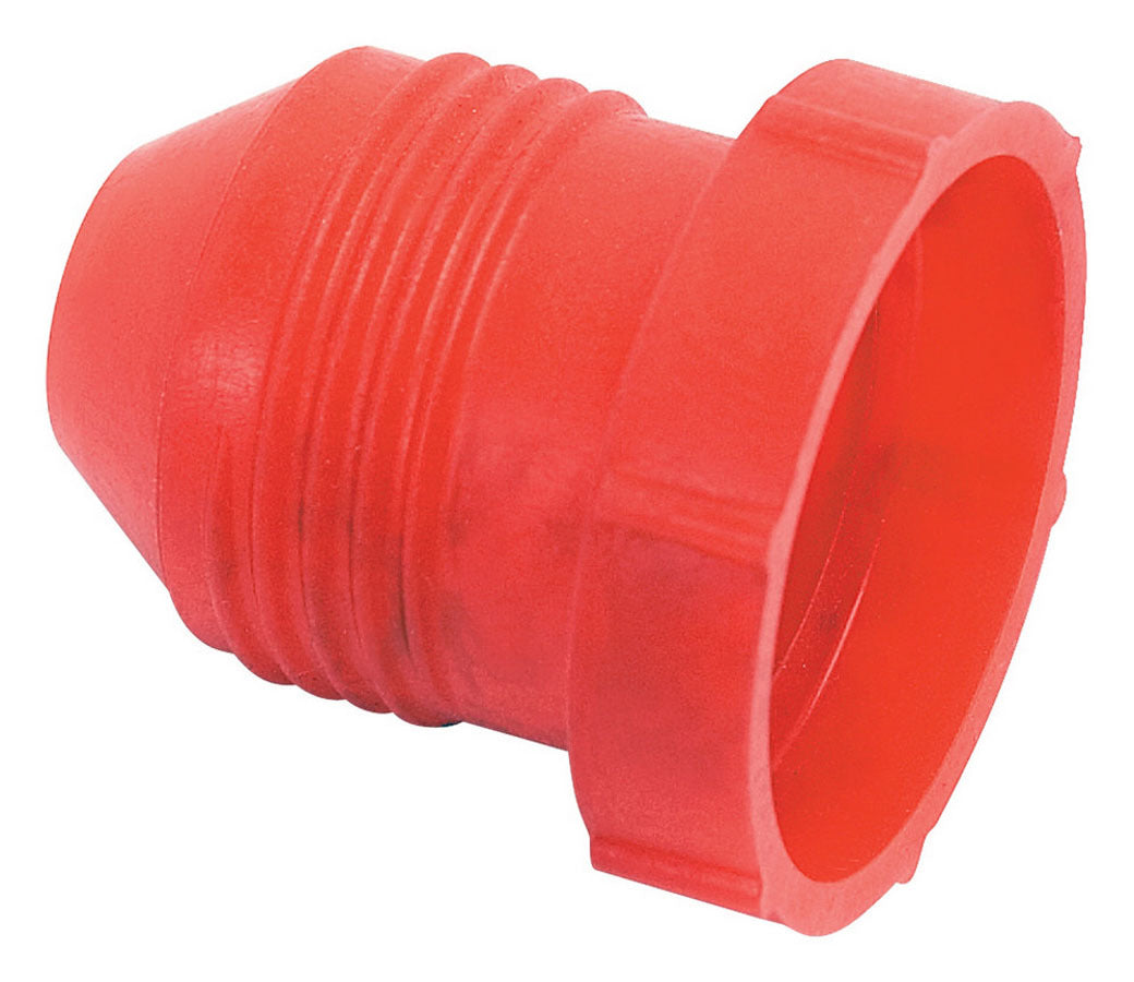 Russell AN Dust Plug - 6 AN - Plastic - Red - Set of 10