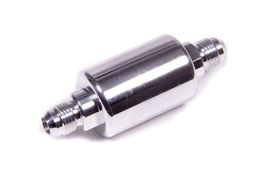 Russell Fuel Filter - Competition Series - In-Line - 40 Micron - Stainless Element - 6 AN Male Inlet - 6 AN Male