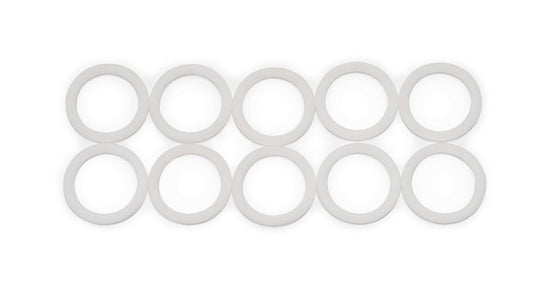 Russell Sealing Washer - 8 AN - 1 in OD - 0.76 in ID - 0.062 in Thick - PTFE - Set of 10