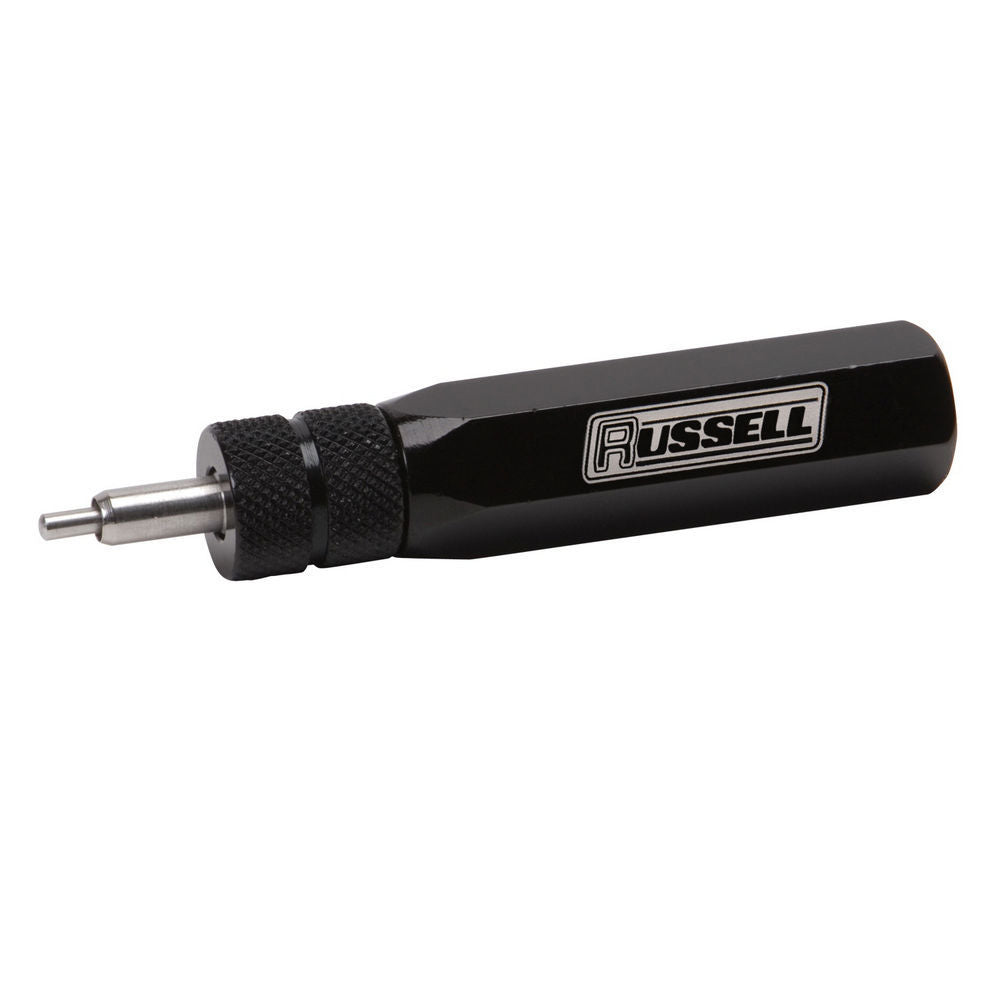 Russell Hose Braid Spreader - 3 AN-4 AN PTFE Hose - Aluminum Handle - Black Anodized - Each