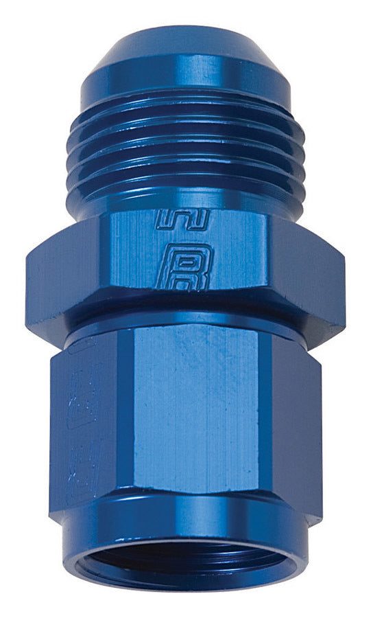 Russell Fitting - Adapter - Straight - 8 AN Female to 10 AN Male - Aluminum - Blue Anodized - Each