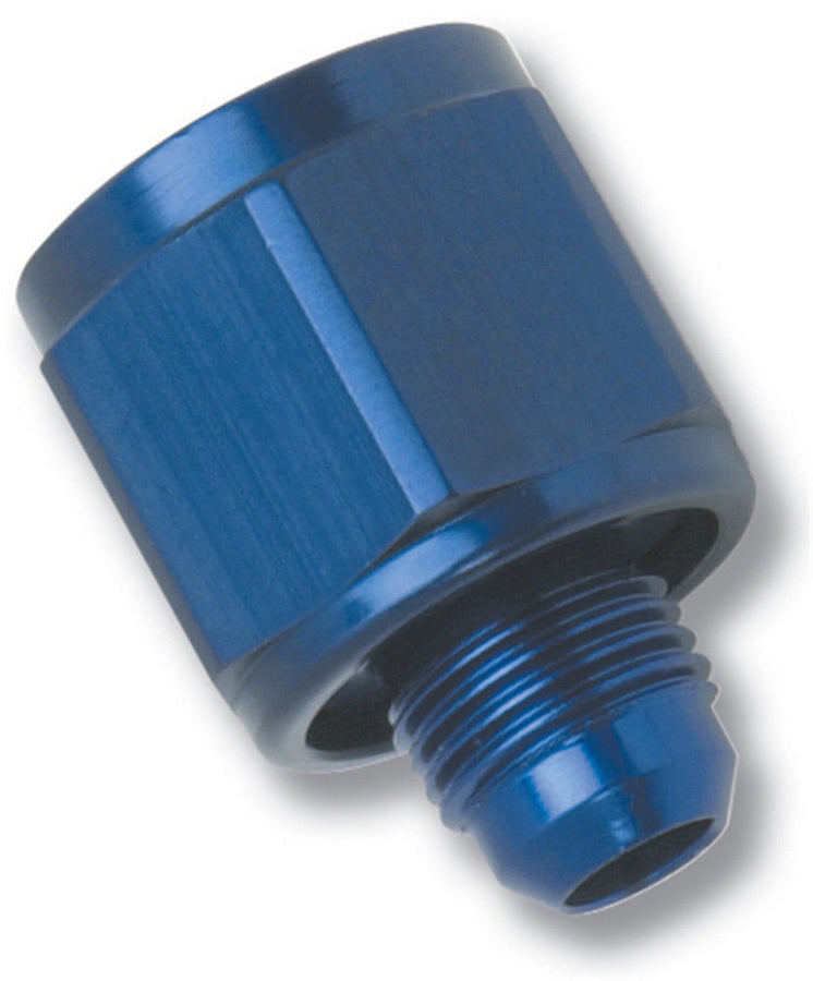 Russell Fitting - Adapter - Straight - 8 AN Female to 6 AN Male - Aluminum - Blue Anodized - Each
