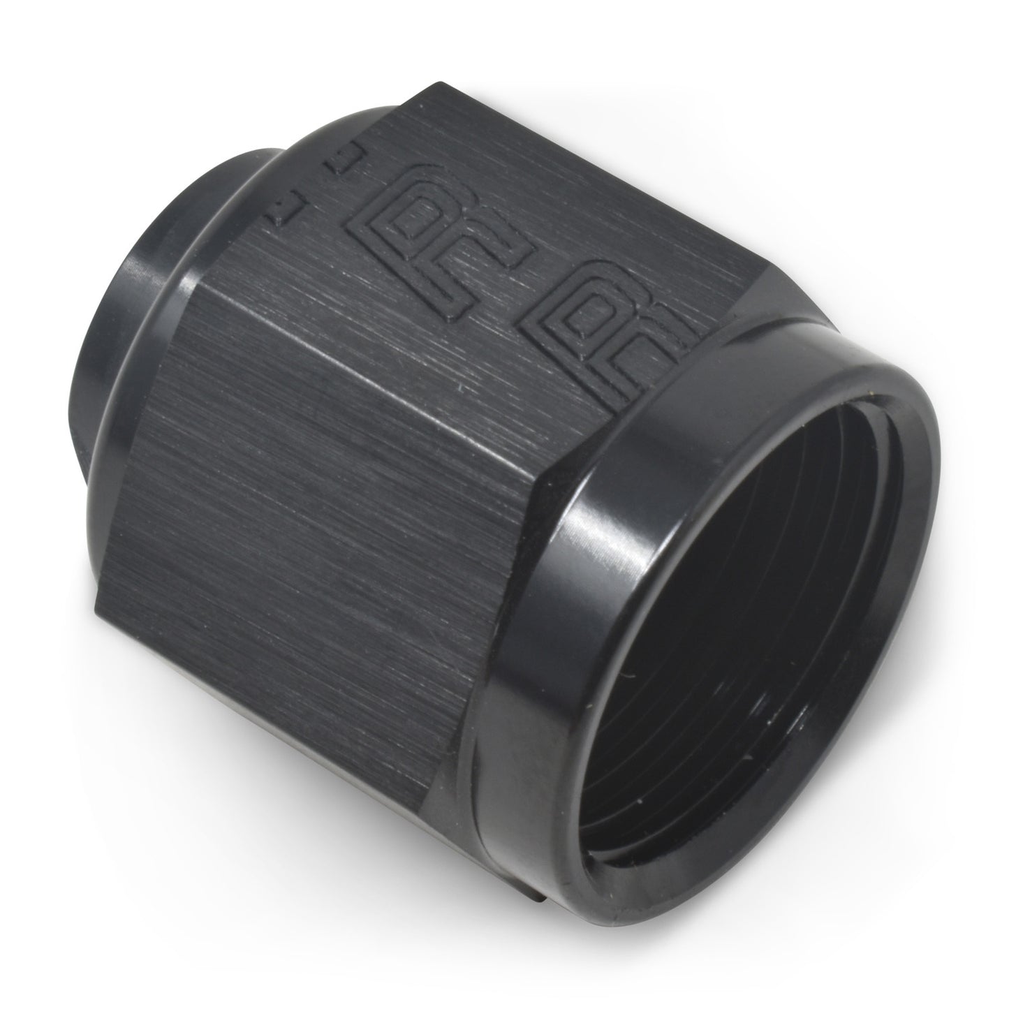 Russell Fitting - Cap - 4 AN - Aluminum - Black - Each