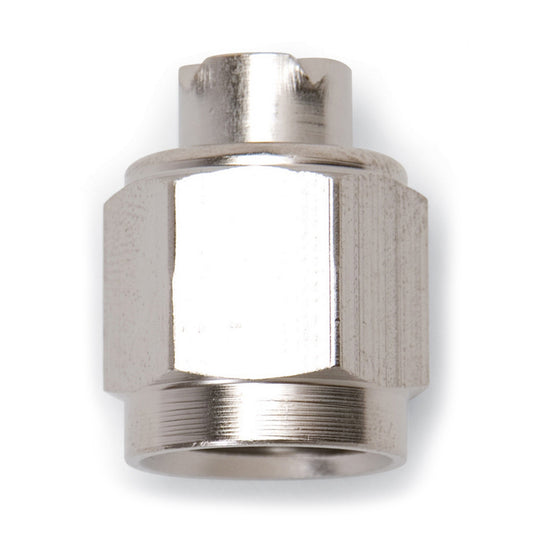 Russell Fitting - Cap - 6 AN - Aluminum - Nickel Anodized - Each