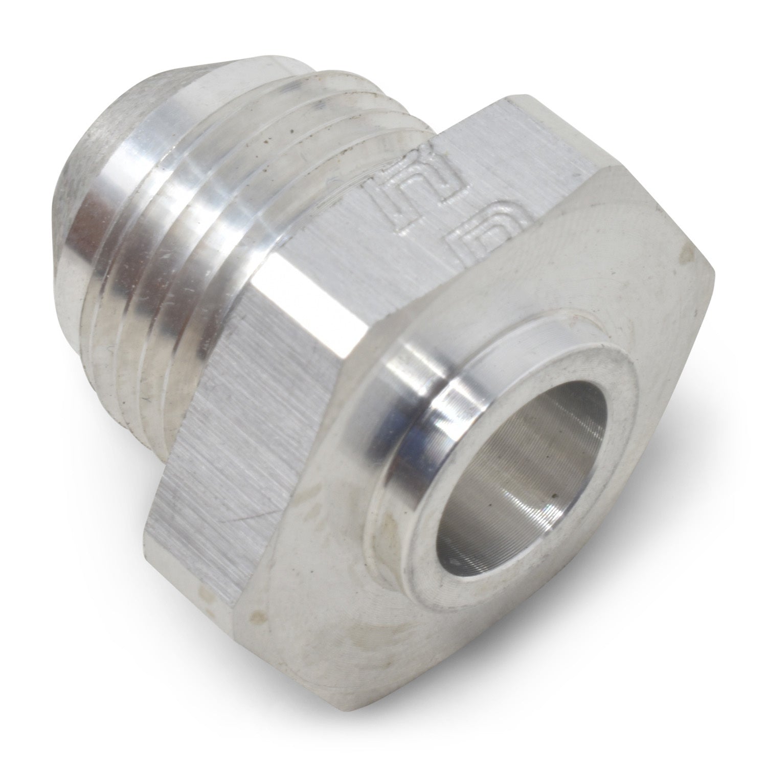 Russell Bung - 6 AN Male - Weld-On - Aluminum - Natural - Each