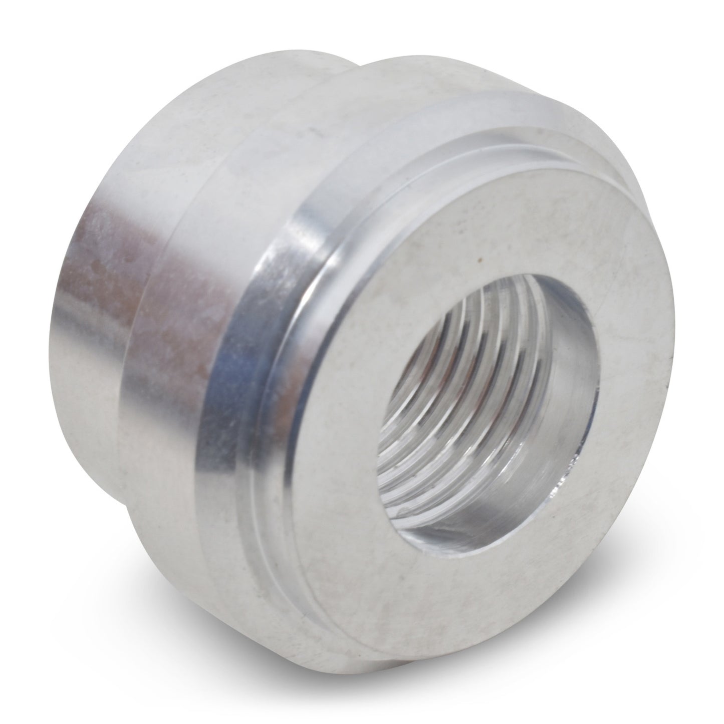 Russell Bung - 1/8 in NPT Female - Weld-On - Aluminum - Natural - Each